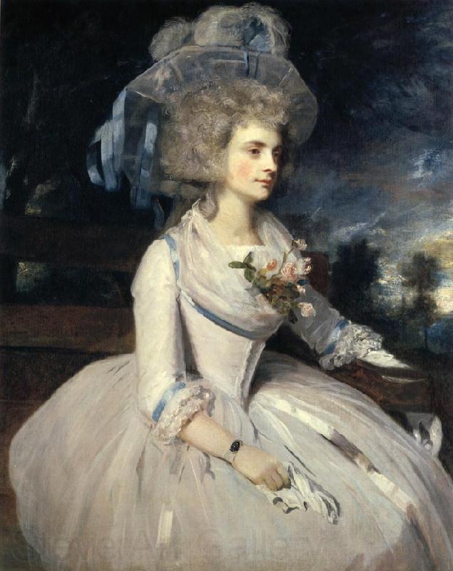 Sir Joshua Reynolds Lady Skipwith Norge oil painting art